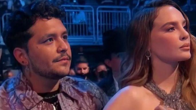 Christian Nodal haría escena de celos a Belinda con exconductcor de 'Hoy' en los Latin Billboards