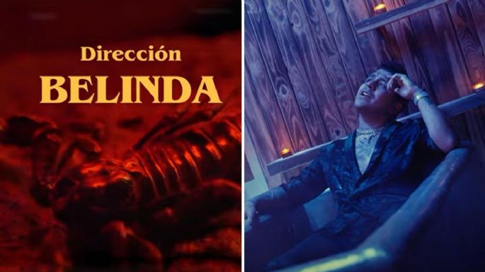 Este es el detrás de cámaras del video musical de Christian Nodal que dirigió Belinda