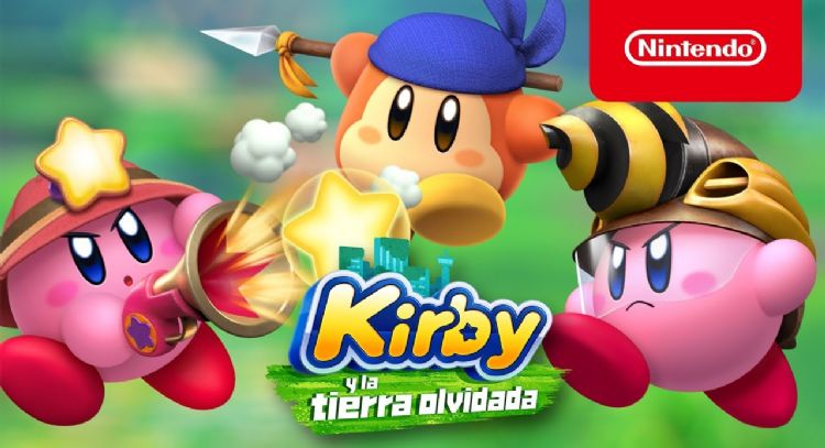 Anuncian fecha de lanzamiento de 'Kirby y la tierra olvidada' para Nintendo Switch; mira el trailer