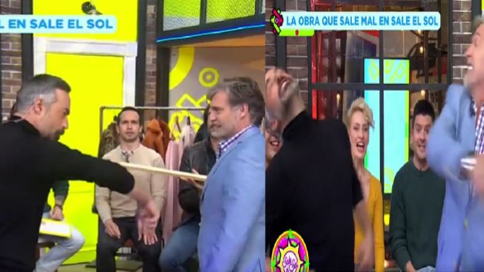 Shock en Imagen TV: Juan Soler se 'agarra' a golpes con conductor de 'Sale el Sol' en vivo