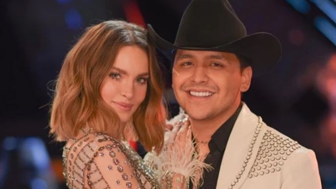 Belinda celebra Año Nuevo con familia de Christian Nodal; la exactriz de Televisa le dedica tema