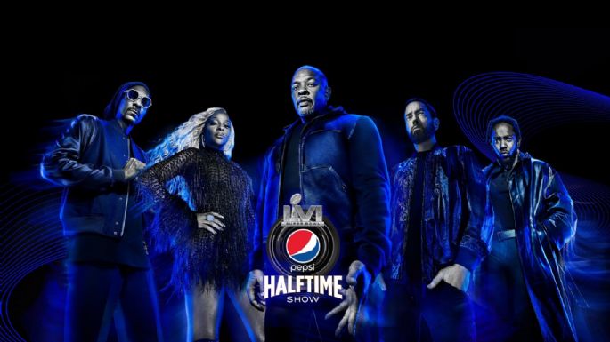 Dr. Dre, Snoop Dogg, Eminem, May J. Blige y Kendrick Lamar se unen para este avance del 'Super Bowl'