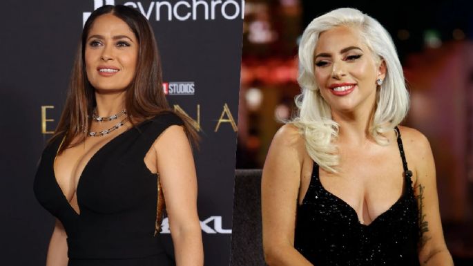 Lady Gaga describe una sensual escena íntima con Salma Hayek que fue eliminada de 'House of Gucci'