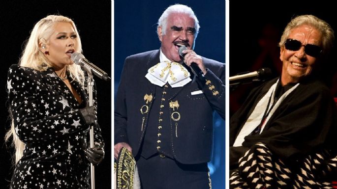 Christina Aguilera rinde tributo a Vicente Fernández y Chabela Vargas en su nuevo disco