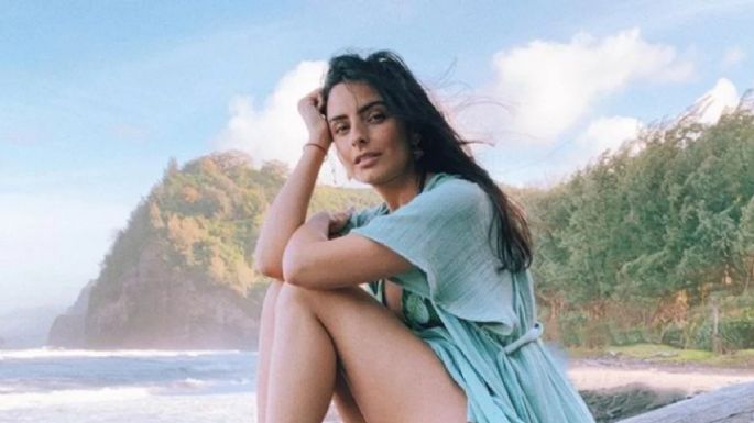 FOTO: Aislinn Derbez presume figura con este increíble conjunto café y enamora a todo Instagram