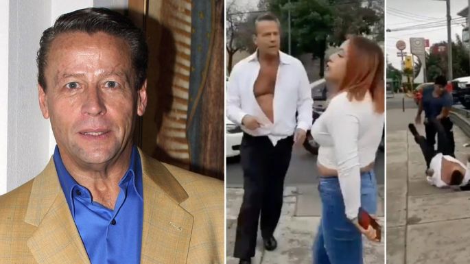 "Ni le pegue": Tras pelea callejera, Alfredo Adame habla y afirma que le robaron el celular