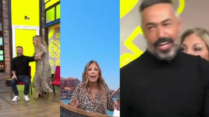 "Cállate cab...": Conductora de Imagen TV arremete contra Carlos Arenas en vivo de 'Sale el Sol'