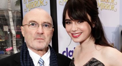 Lily Collins enternece las redes al celebrar el cumpleaños de su padre con esta FOTO de su infancia