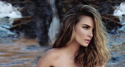 FOTO: Belinda enternece las redes al presumir su figura con atrevido bañador verde