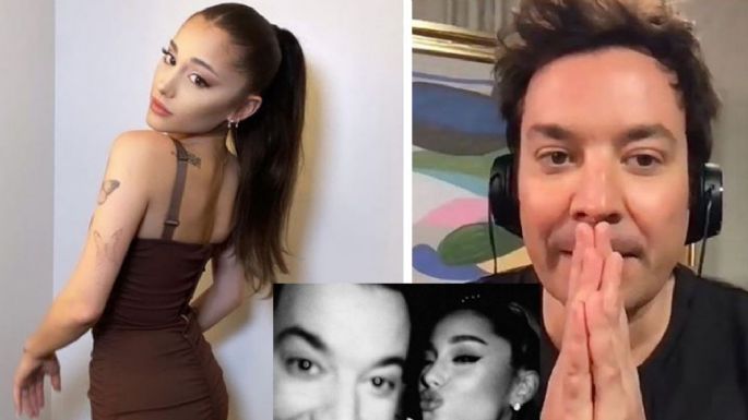 Revelan supuesto romance de Ariana Grande con Jimmy Fallon; Esta sería la prueba