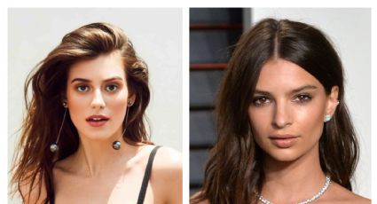 ¡Idénticas! Compraran en redes a esta modelo mexicana con la famosa Emily Ratajkowski