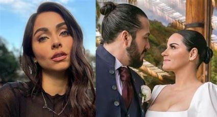 Claudia Martin rompe el hielo y habla sobre la boda de Maite Perroni y Andrés Tovar