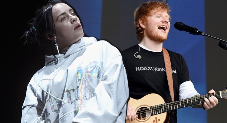Ed Sheeran revela que se sintió dolido después de que rechazaran su canción por la de Billie Eilish