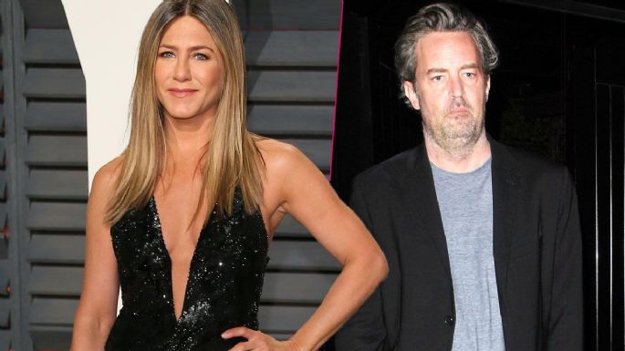 Matthew Perry de 'Friends' agradece a Jennifer Aniston por esto en pleno abuso de drogas