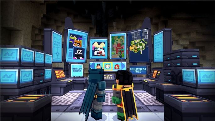 Estas son todas las ubicaciones de villanos en el paquete crossover de 'Minecraft' y 'Batman'