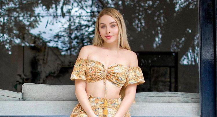 (Fotos) Maya Nazor eleva la temperatura al posar con ajustado vestido