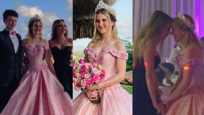 Michelle Vieth le hace excéntrico obsequio a su hija por sus XV años y la critican