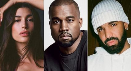 De nueva cuenta, Kanye West arremete contra Hailey Bieber y Drake