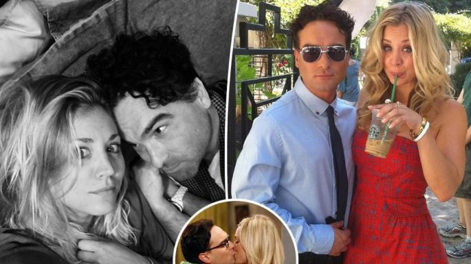 Johnny Galecki recuerda cómo Kaley Cuoco lo “golpeó” para abalanzársele por primera vez