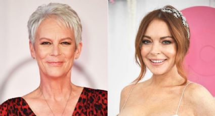 Jamie Lee Curtis demuestra su apoyo a Lindsay Lohan por su nueva película navideña