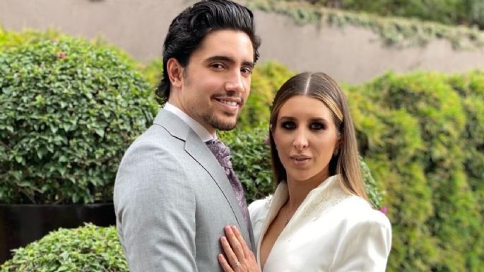 Alex Fernández y Alexia Hernandez se casan por lo religioso y así fue su vestido de novia