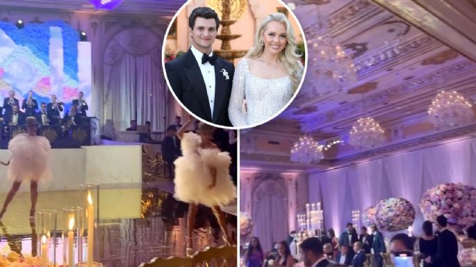 Así fue el vestido de novia de Tiffany Trump para su boda con Michael Boulos