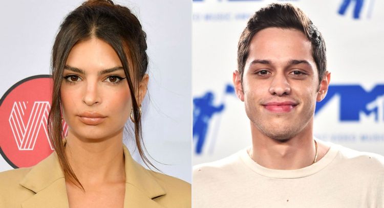 Pete Davidson y Emily Ratajkowski van juntos a cena por Acción de Gracias