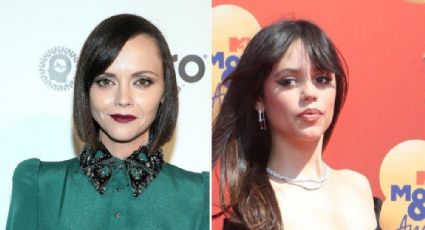 Christina Ricci y y Jenna Ortega aparecen juntas en premiere de 'Wednesday'