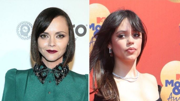 Christina Ricci y y Jenna Ortega aparecen juntas en premiere de 'Wednesday'