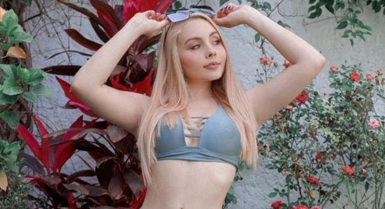 (Video) Maya Nazor le da la bienvenida a la primavera con coqueto conjunto Lila