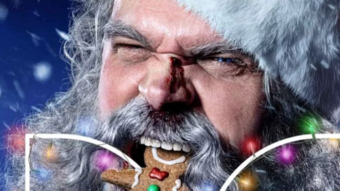 David Harbour se convierte en un salvaje Santa Claus en este nuevo póster de 'Violent Night'