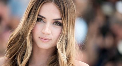 Ana de Armas cautiva con este vestido que deja expuesta varias partes de su cuerpo