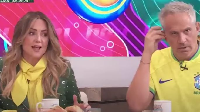 "Ay wey": Conductores de 'Hoy' se llevan tremendo susto en vivo con incidente de actor de Televisa