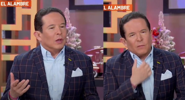 Gustavo Adolfo Infante reaparece en 'Sale el Sol' y aclara si está prófugo tras 'evadir' arresto