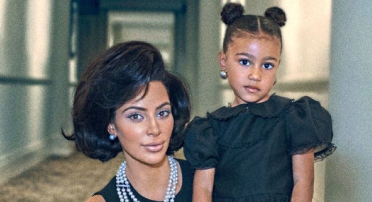 Kim Kardashian pierde la calma con su hija North West luego de esta broma