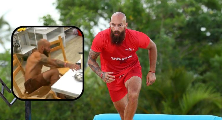 Exatlón México: Yann no da puntos a los rojos pero les saca una carcajada al caerse de la silla