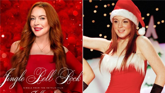 Lindsay Lohan canta 'Jingle Bell Rock' 18 años después del éxito de la cinta 'Chicas Pesadas'