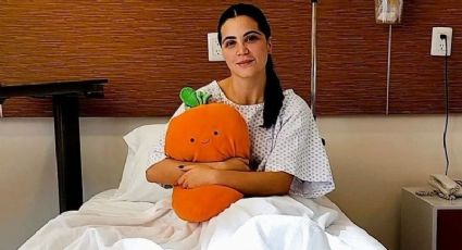 Cinthia Aparicio fue operada de la rodilla y confiesa que su recuperación es muy dolorosa