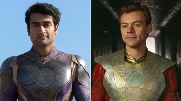 Kumail Nanjiani revela que filmó una escena post-créditos diferente con Harry Styles en 'Eternals'