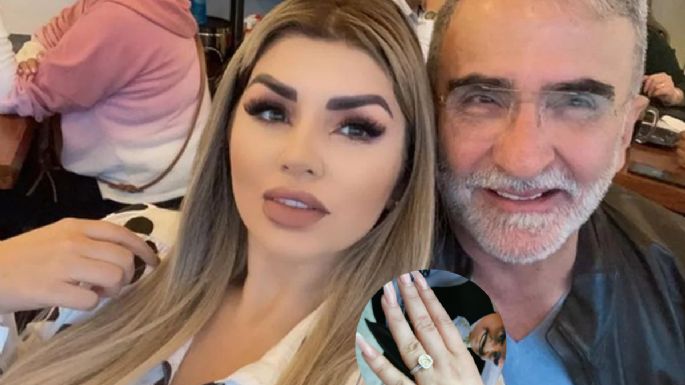 ¡Hay Boda! Vicente Fernández Jr. le da el anillo de compromiso a Mariana González