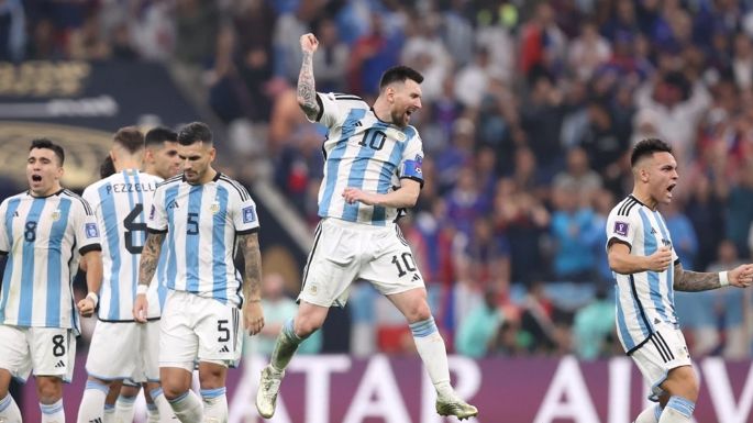 Messi corona campeones a Argentina en el Mundial de Qatar; así celebran en TV Azteca y Televisa