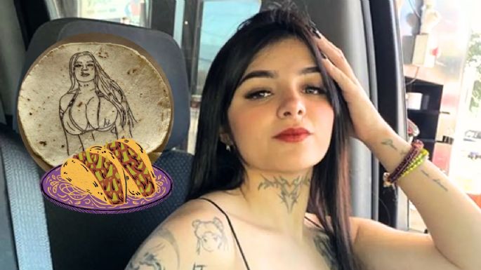 La silueta de Karely Ruiz ahora se encuentra hasta en las tortillas pa´ que se echen un taco