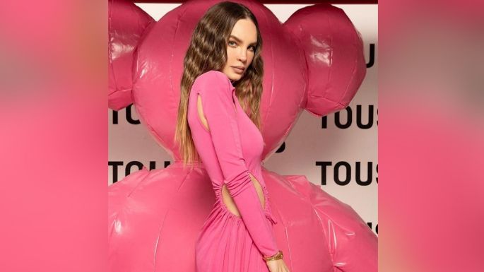 Belinda reaparece en Instagram y sorprende con increíble vestido rojo, ideal para esta primavera