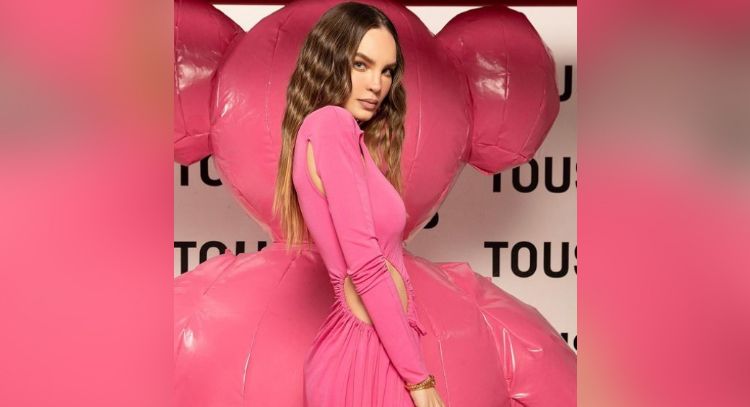 Belinda reaparece en Instagram y sorprende con increíble vestido rojo, ideal para esta primavera