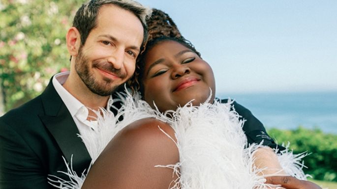 Sorpresa: Se casa Gabourey Sidibe, la bella actriz que le da vida a 'Precious', con Brandon Frankel