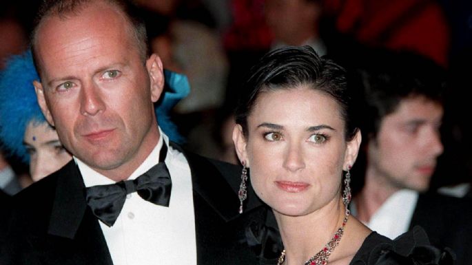 Bruce Willis y Demi Moore son fotografiados juntos de esta conmovedora manera