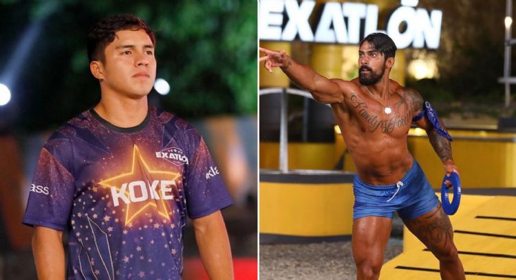 'Exatlón México': Koke Guerrero criticó a Emmanuel Chiang y ahora posan juntos