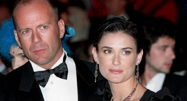 Bruce Willis y Demi Moore son fotografiados juntos de esta conmovedora manera