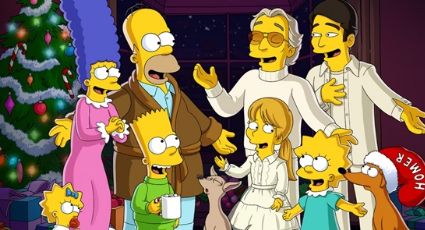 Andrea Bocelli conoce a 'Los Simpson' en un nuevo póster del próximo capítulo especial de Navidad