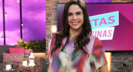 FOTO: Paola Rojas regresa a 'Netas Divinas' y deslumbra con elegante 'outfit' negro; así modela